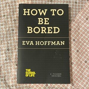 How to be Bored Book